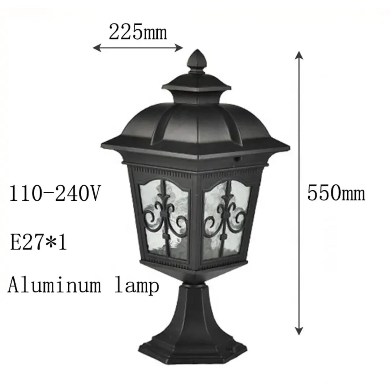 Classic European Style Gate Light