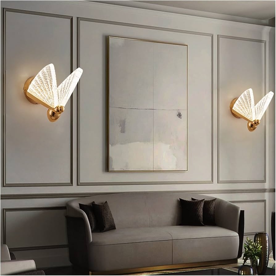 LED Butterfly Wall Lamp