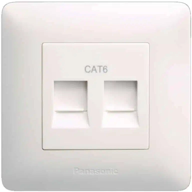 2Gang CAT6 Data Socket - Panasonic