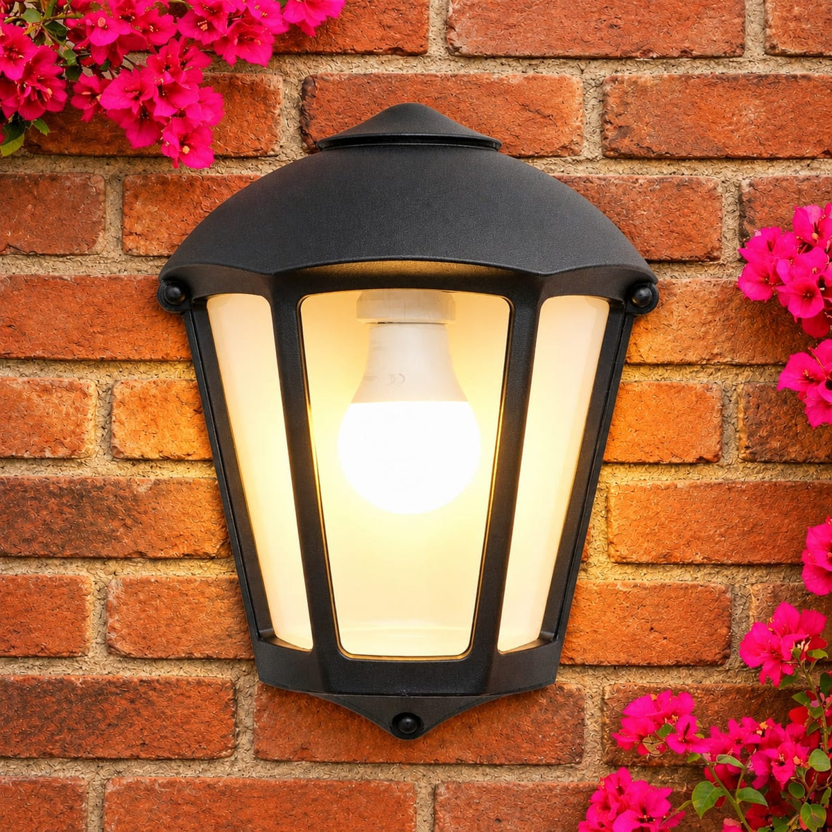 Fabio Classic Style Half   Wall Light             (Made in Italy)