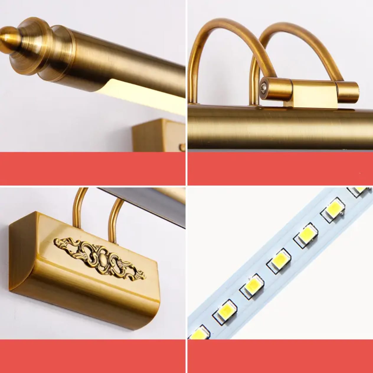Modern Antique Style Picture Light 500mm