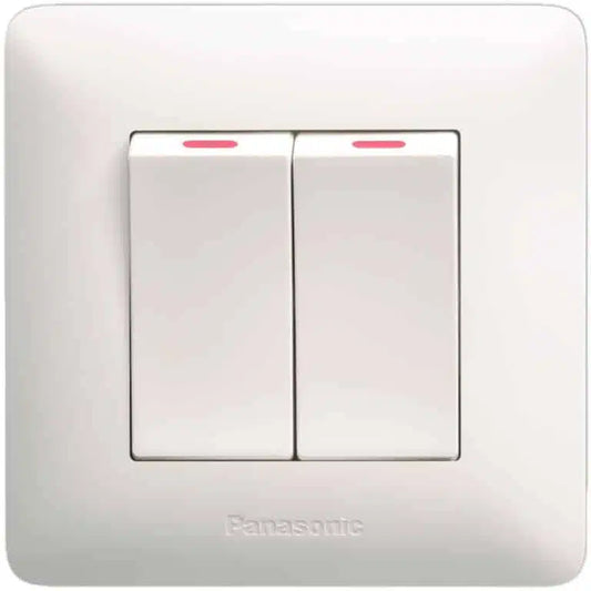 2Gang 1-Way Switch - Panasonic