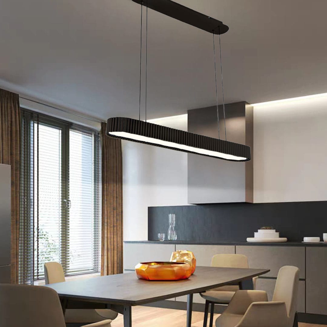 Modern Oval LED Hanging Light (9001BH)