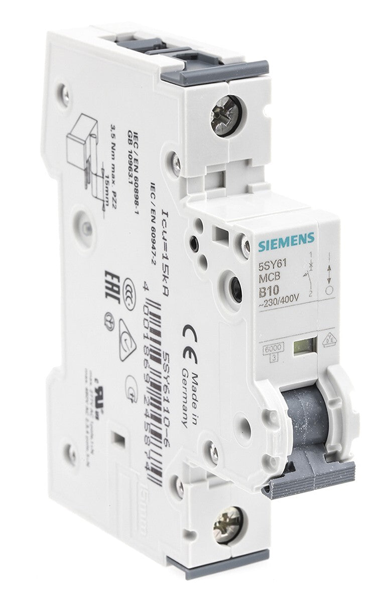 Siemens Circuit Breaker  MCB 1Pole