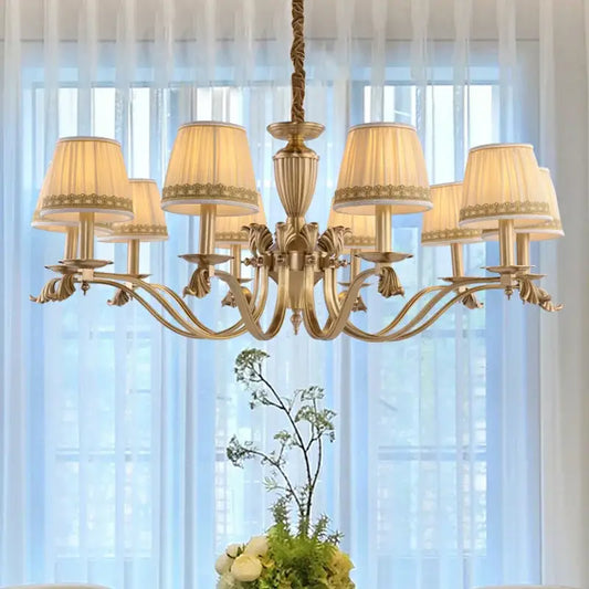 Traditional Vintage Lampshade Chandelier (1000mm)