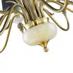 Luxury Midnight Glow Vintage Chandelier (950mm)