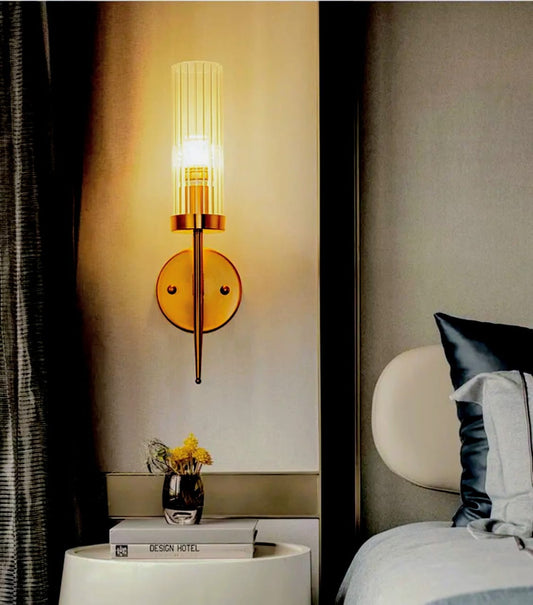 Modern Single Arm Candlestick Wall Lamp