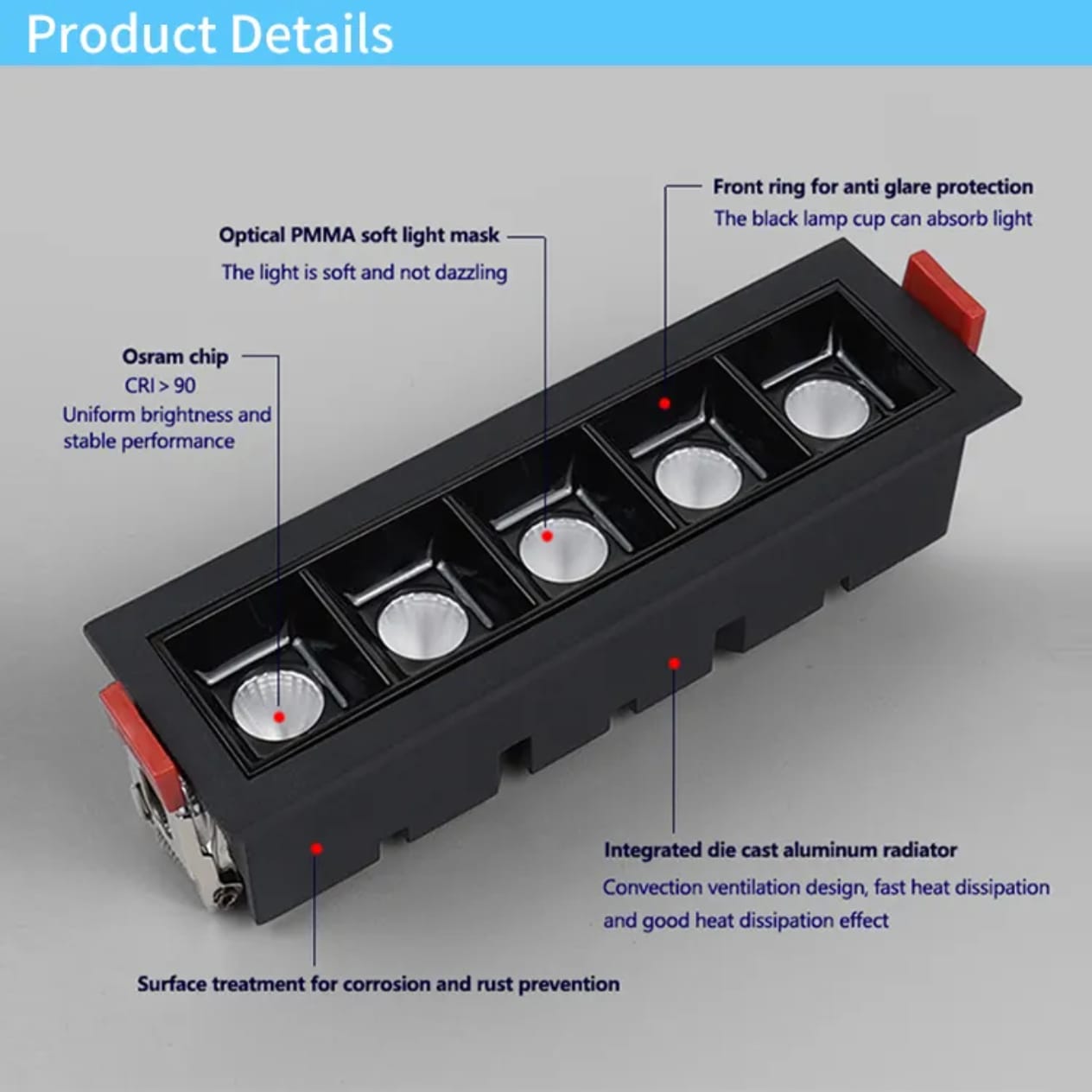 LED Laser Blade Light (10w)