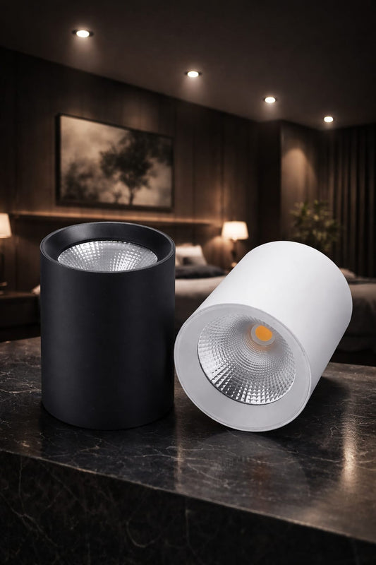 Surface Mounted Cylindrical COB Spot Light