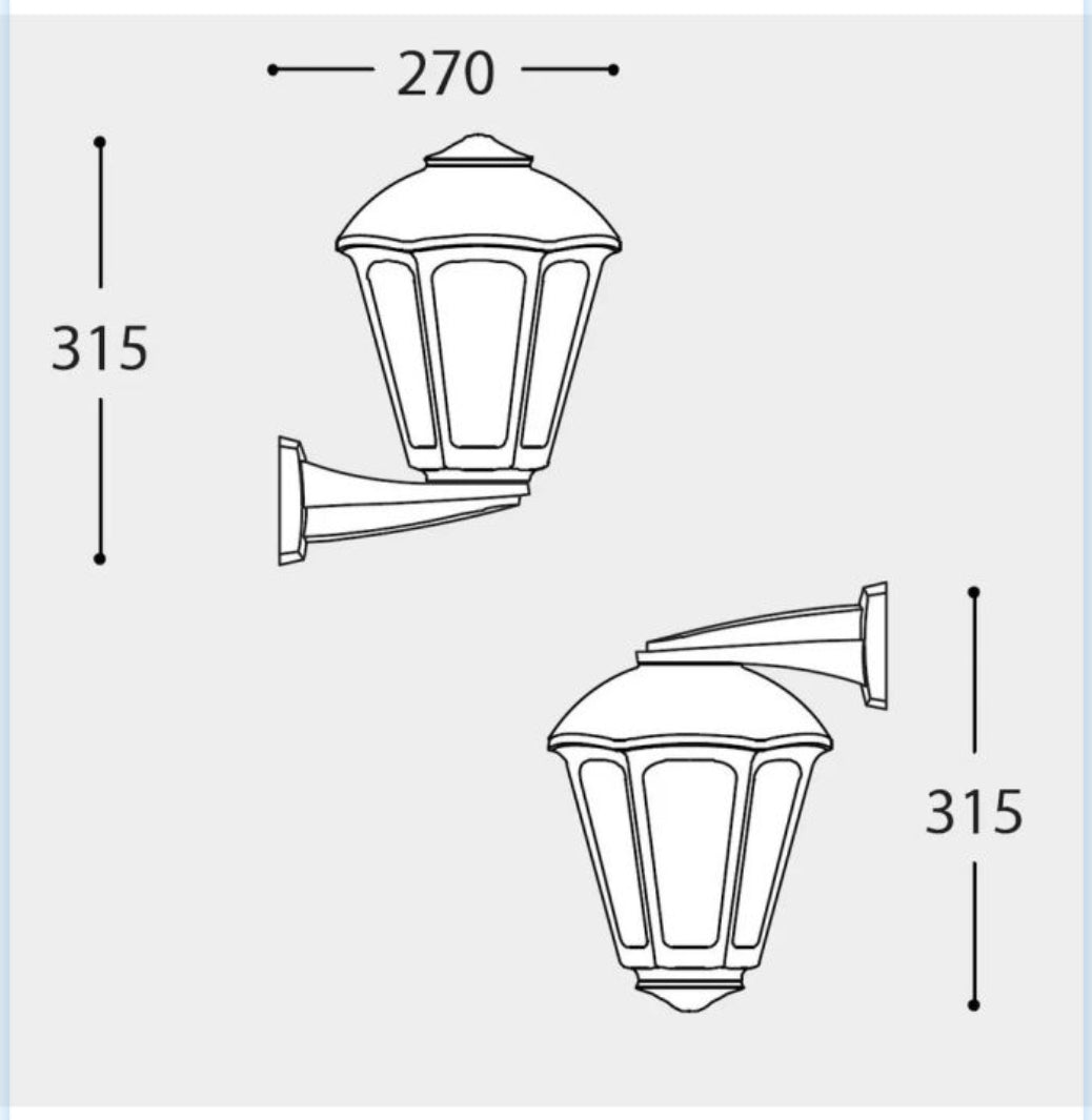 NARDO-GIAMPY Classic Style Wall Light (Made in Italy)