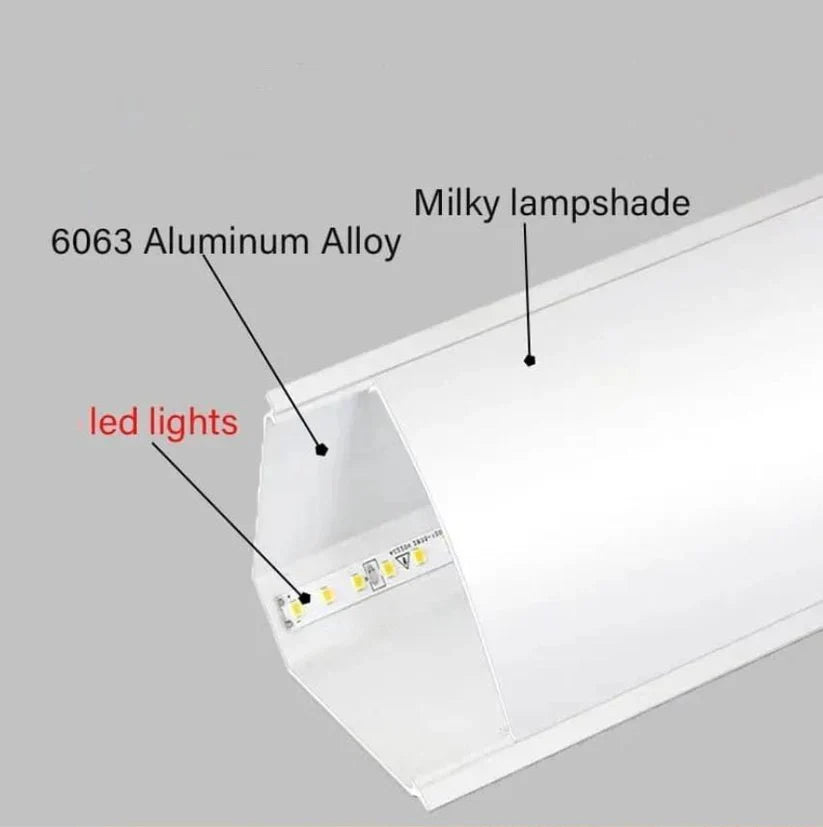 Ceiling Corner 45 Degree Aluminum Profile Light