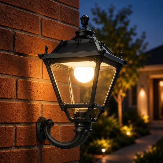TOBIA Square Wall Lantern Light (Made in Italy)