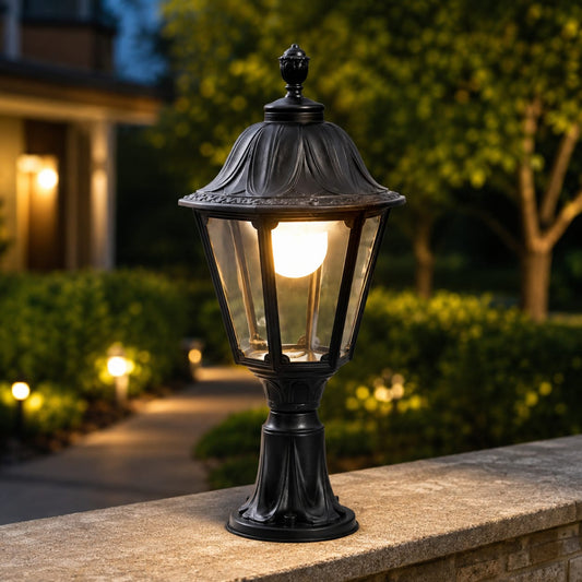 Lot Noemi Hexagonal  Gate Pillar Light (Made in Italy)