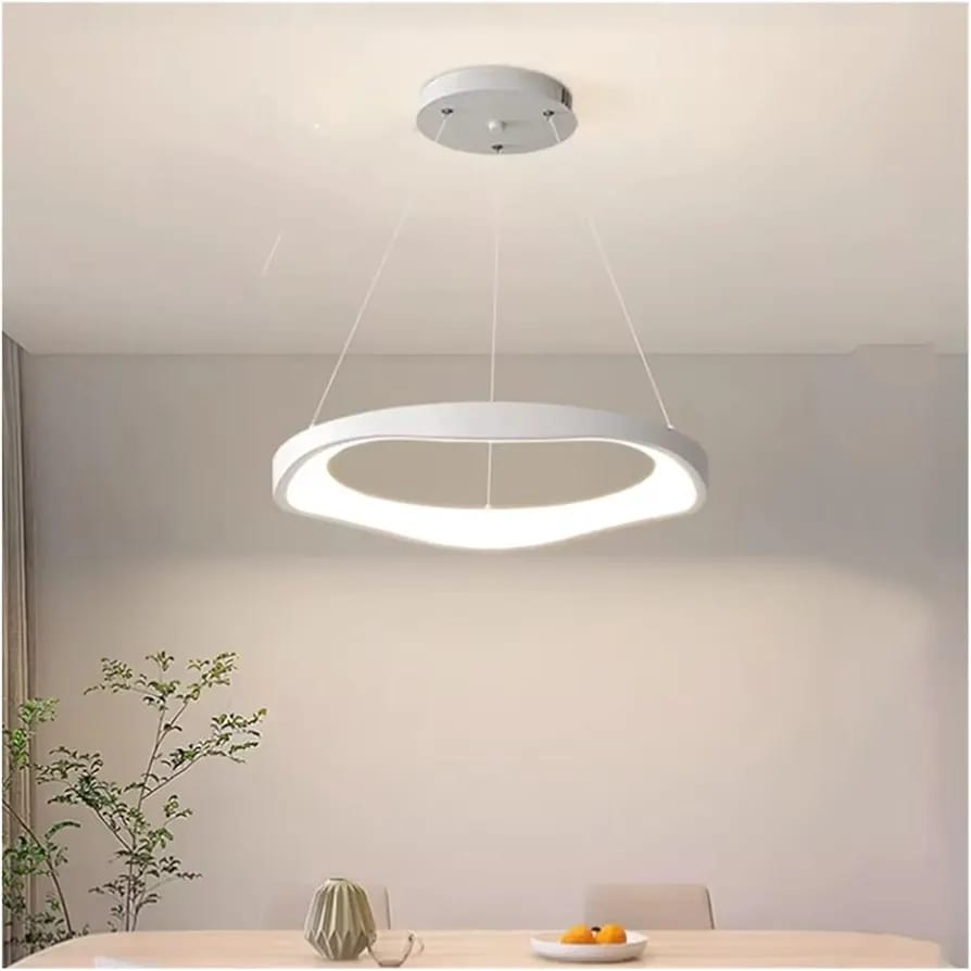 Nordic Minimalist LED Pendant Lamp (D627-Round white)
