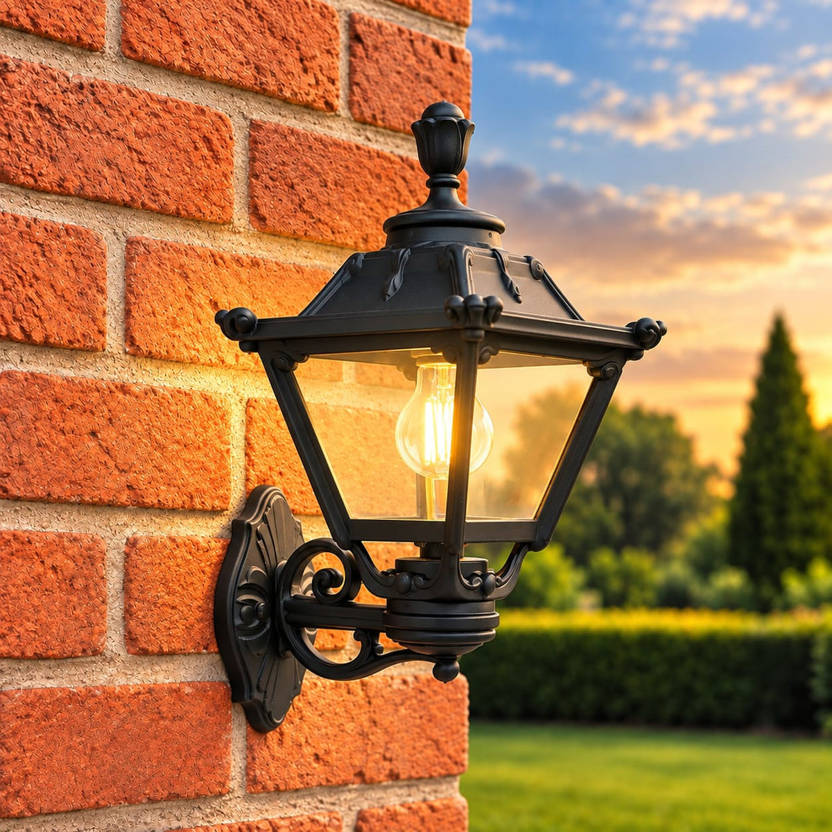 Golia Square Classic Wall Light (Made in Italy)