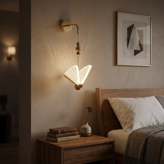 LED Butterfly Wall Lamp