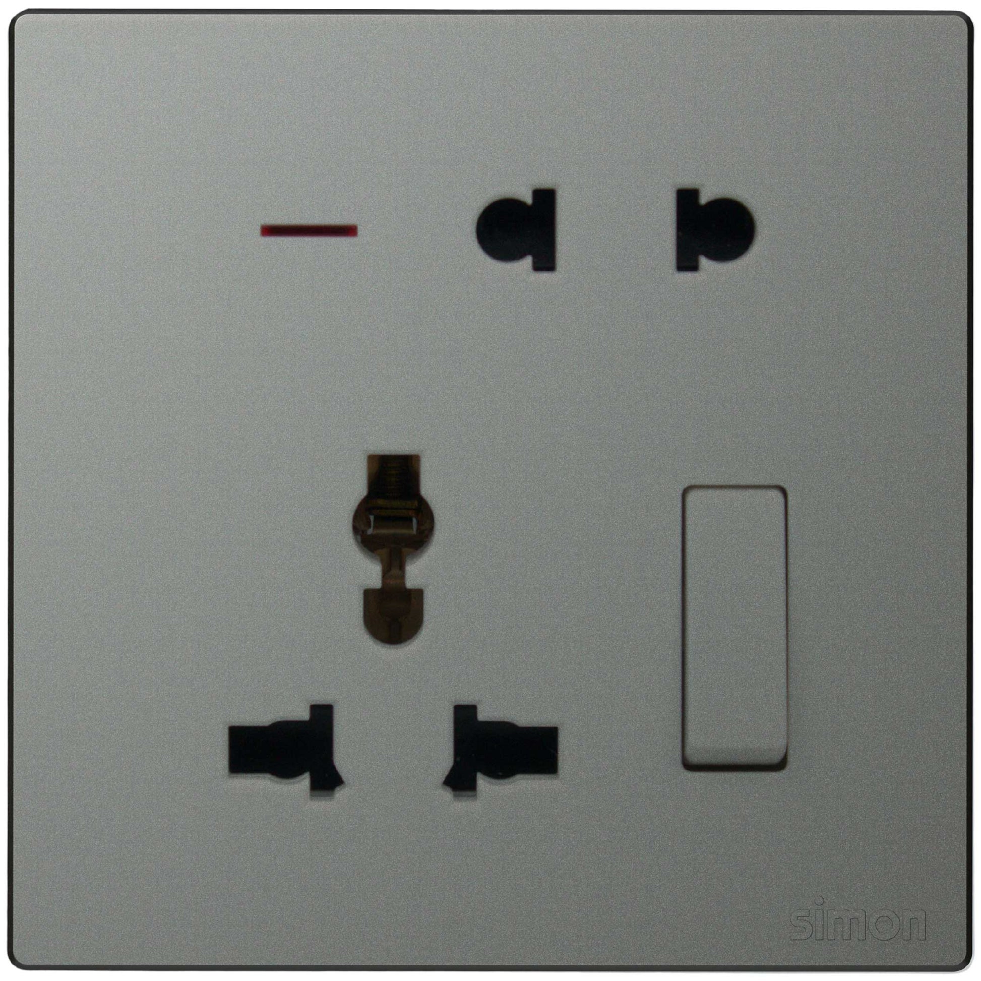 Simon 2pin and multi socket