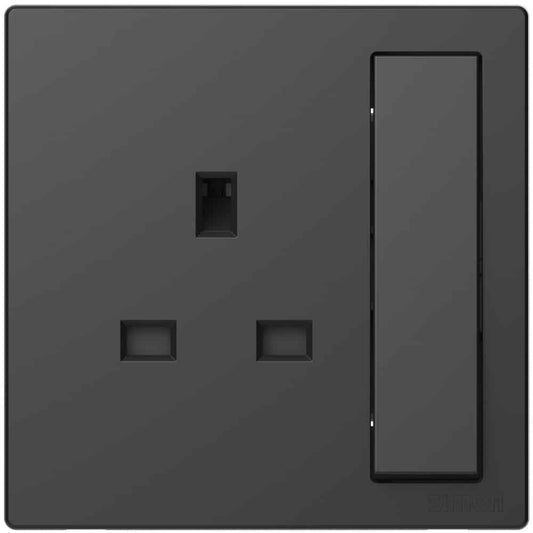Simon 1Gang BS Switched Socket