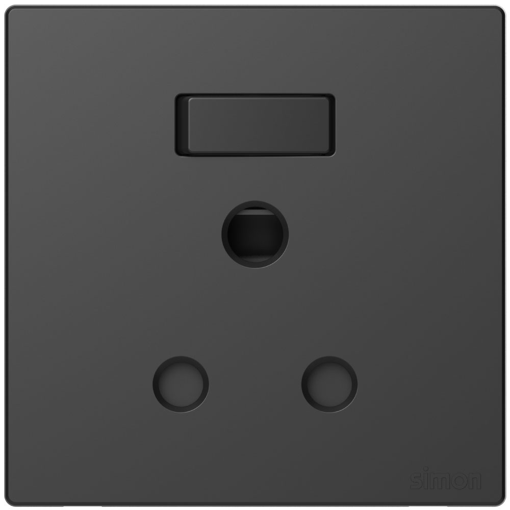 Simon 15A BS Switched Socket - Color