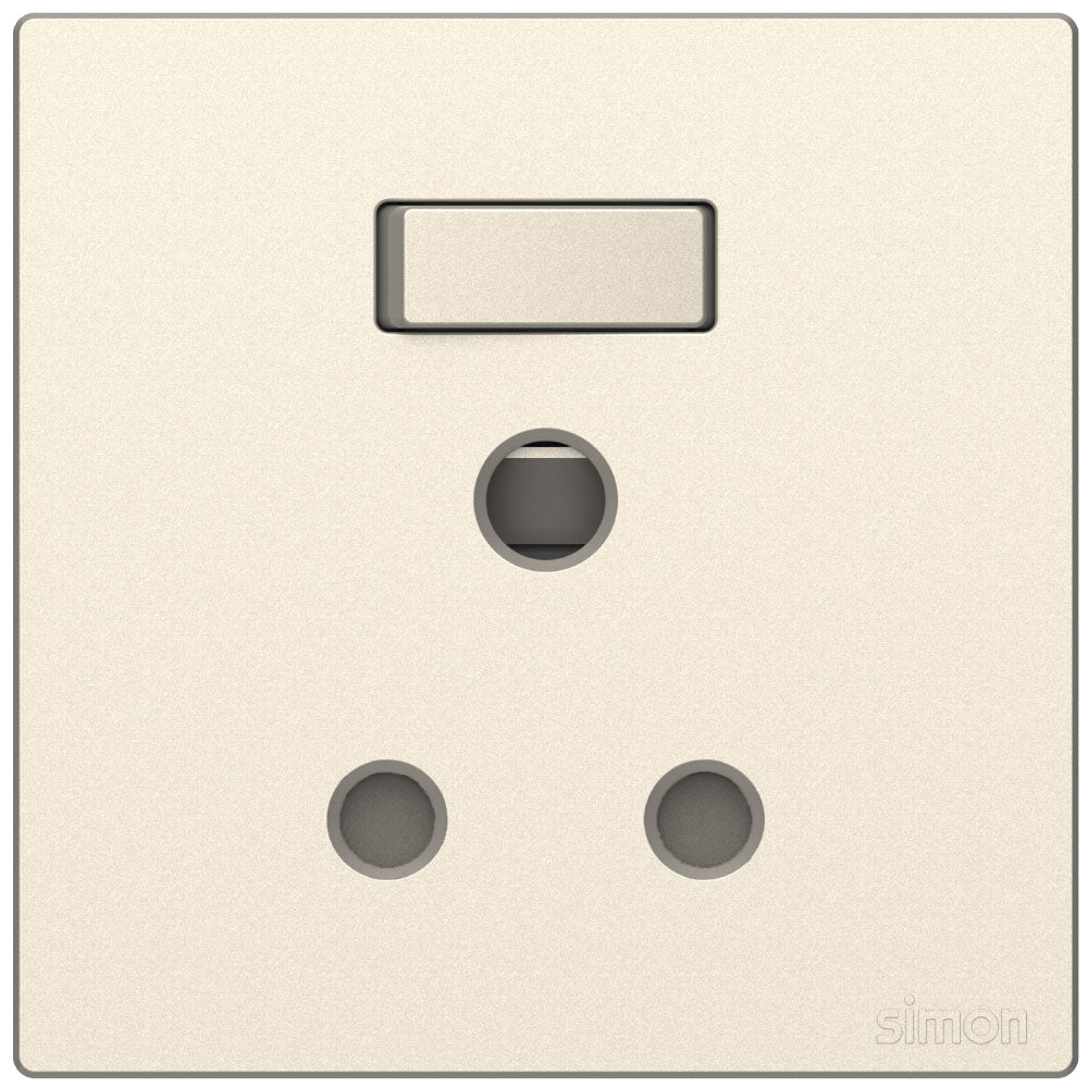 15A BS Switched Socket - Color