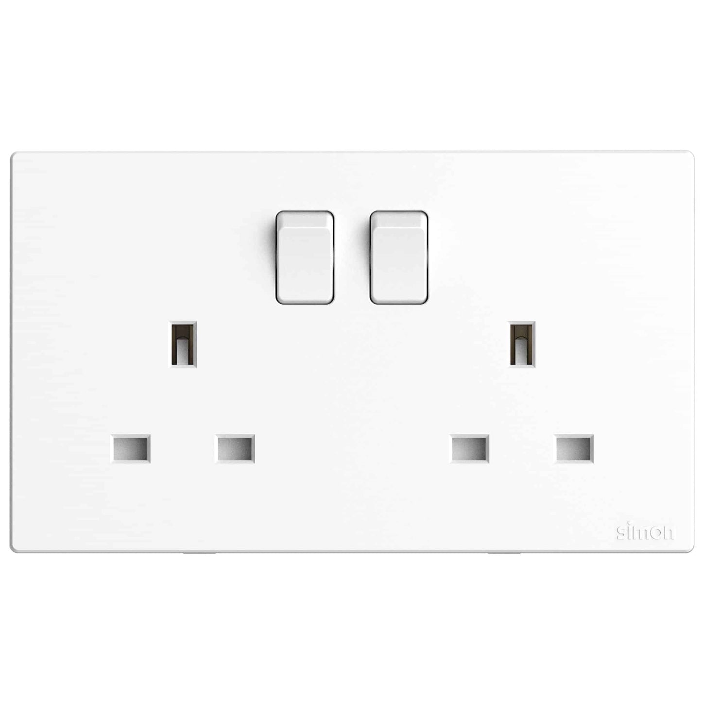 Simon 2g BS switched socket