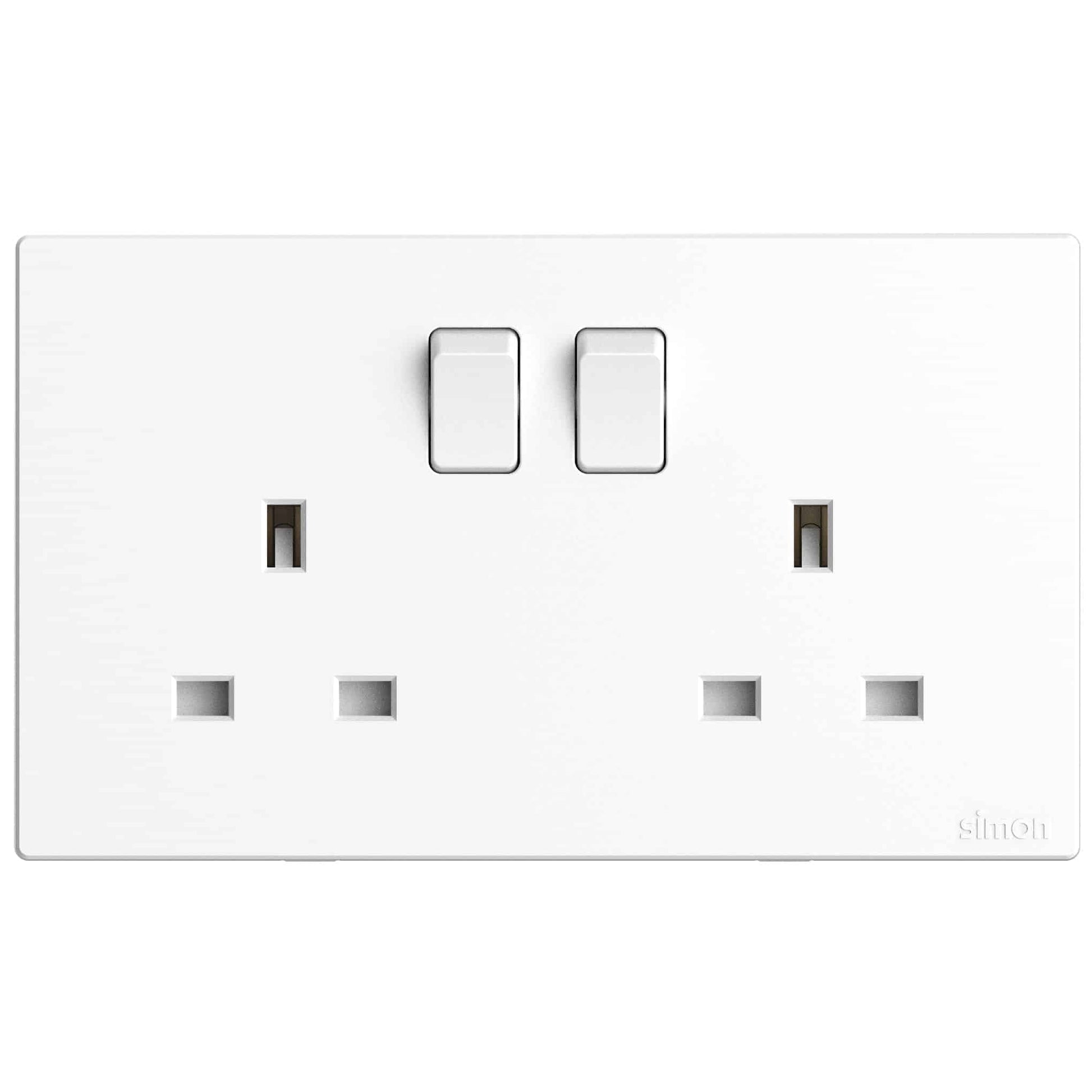 Simon 2g BS switched socket