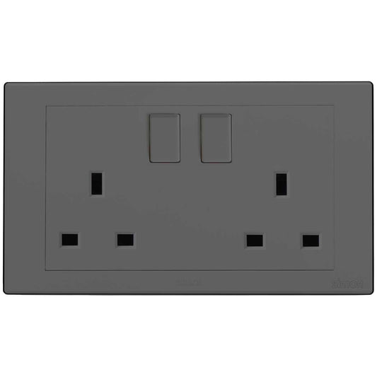 Simon 2g BS switched socket