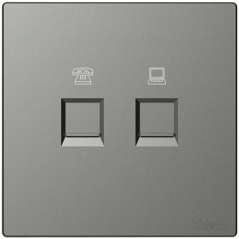 Telephone & Data Outlet Cat6 - Color