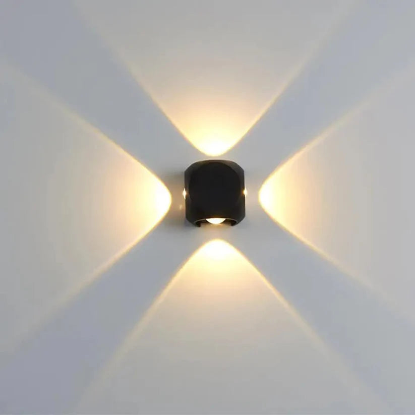 Small Ball Aluminum Waterproof IP65 Wall Light