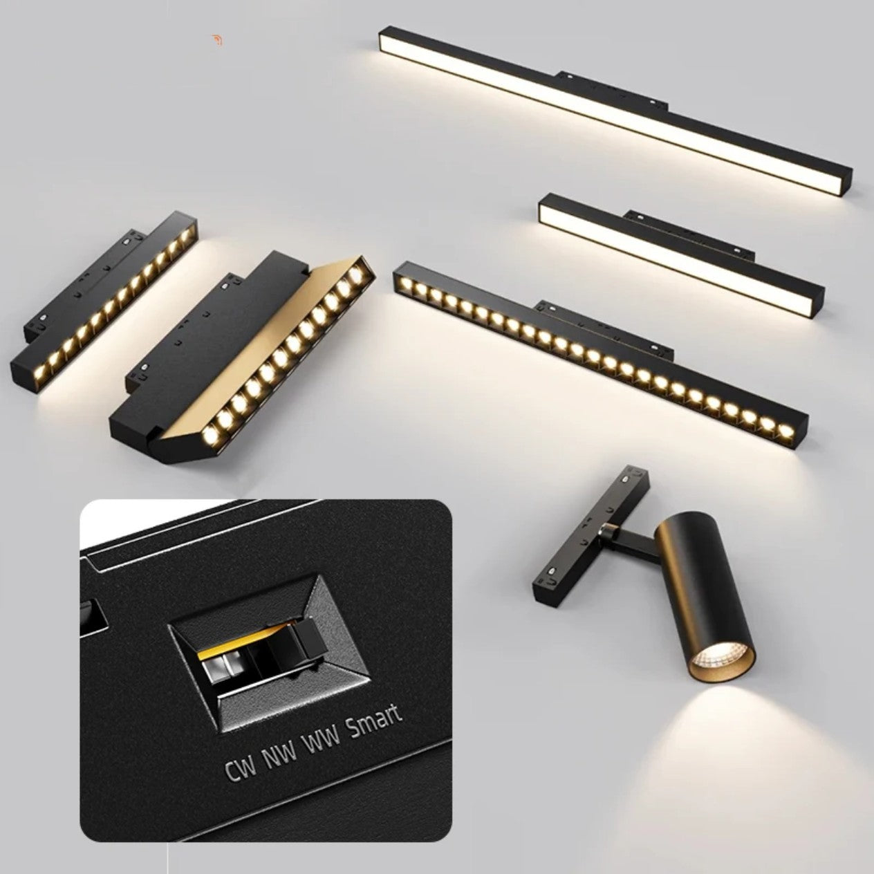 Smart Adjustable Laser Magnetic Light 12w, 18w