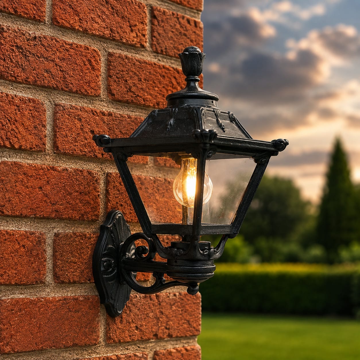 Golia Square Classic Wall Light (Made in Italy)