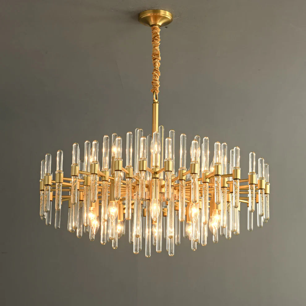 Modern Luxury Firework Glass Chandelier (830mm Diameter)