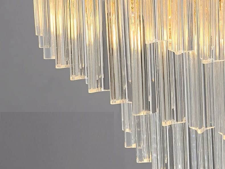Modern Luxury Spiral Crystal Chandelier (1000mm)