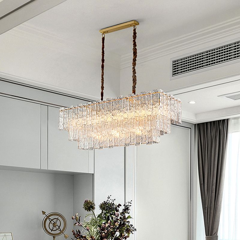 Modern Luxury French Glass Chandelier