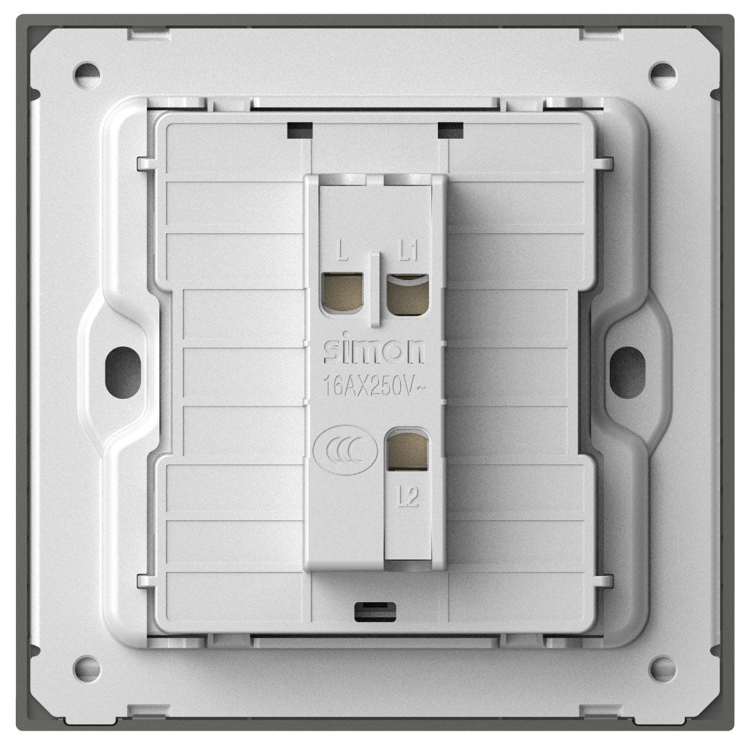 Simon 1G 2-Way Switch M7-Grey