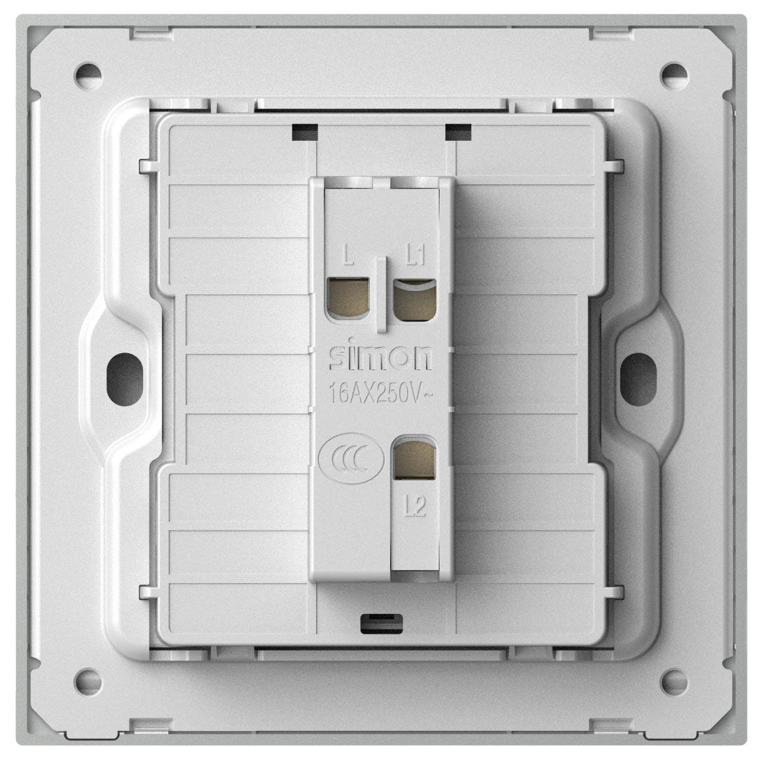 Simon 1G 2way Switch M7 Air Series-White
