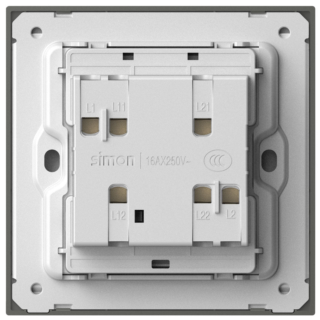 Simon 2G 2-Way Switch M7-Metal Series