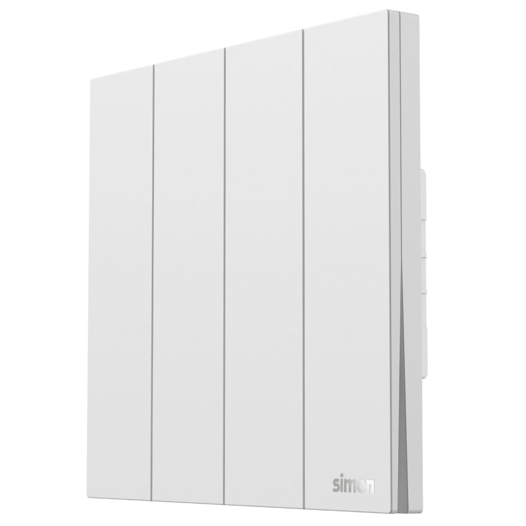 Simon 4G 1-Way Switch (3x3) M7 Air Series -White