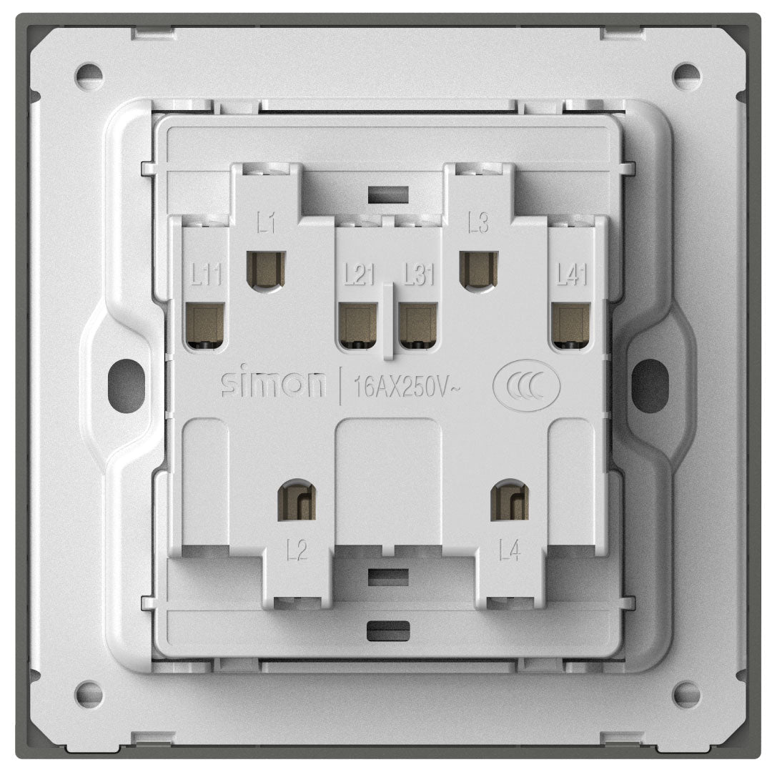 Simon 4G 1-Way Switch M7-Metal Series