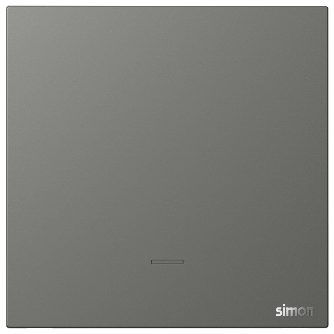Simon 20A Double Pole Switch with LED M7-Grey