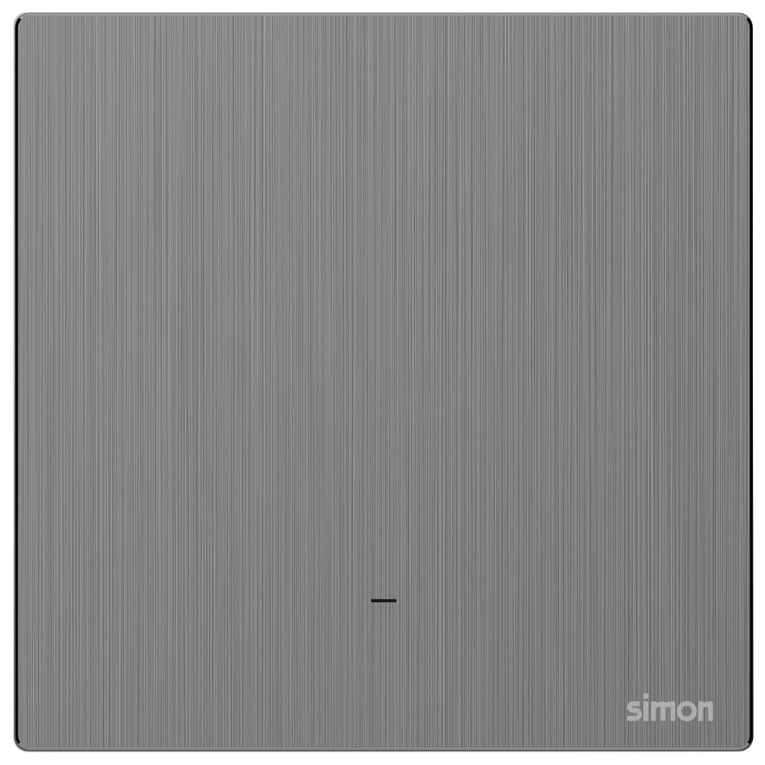 Simon 20A Double Pole Switch with LED M7-Metal