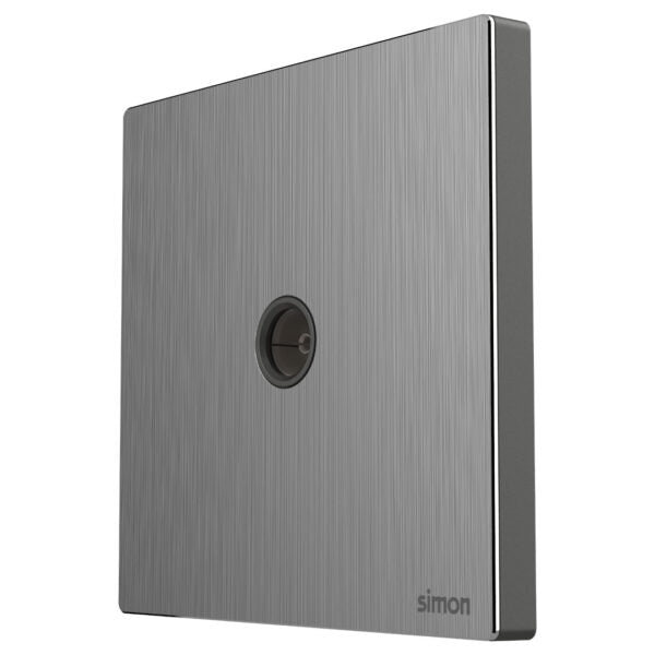 Simon 1G TV Outlet M7-Metal