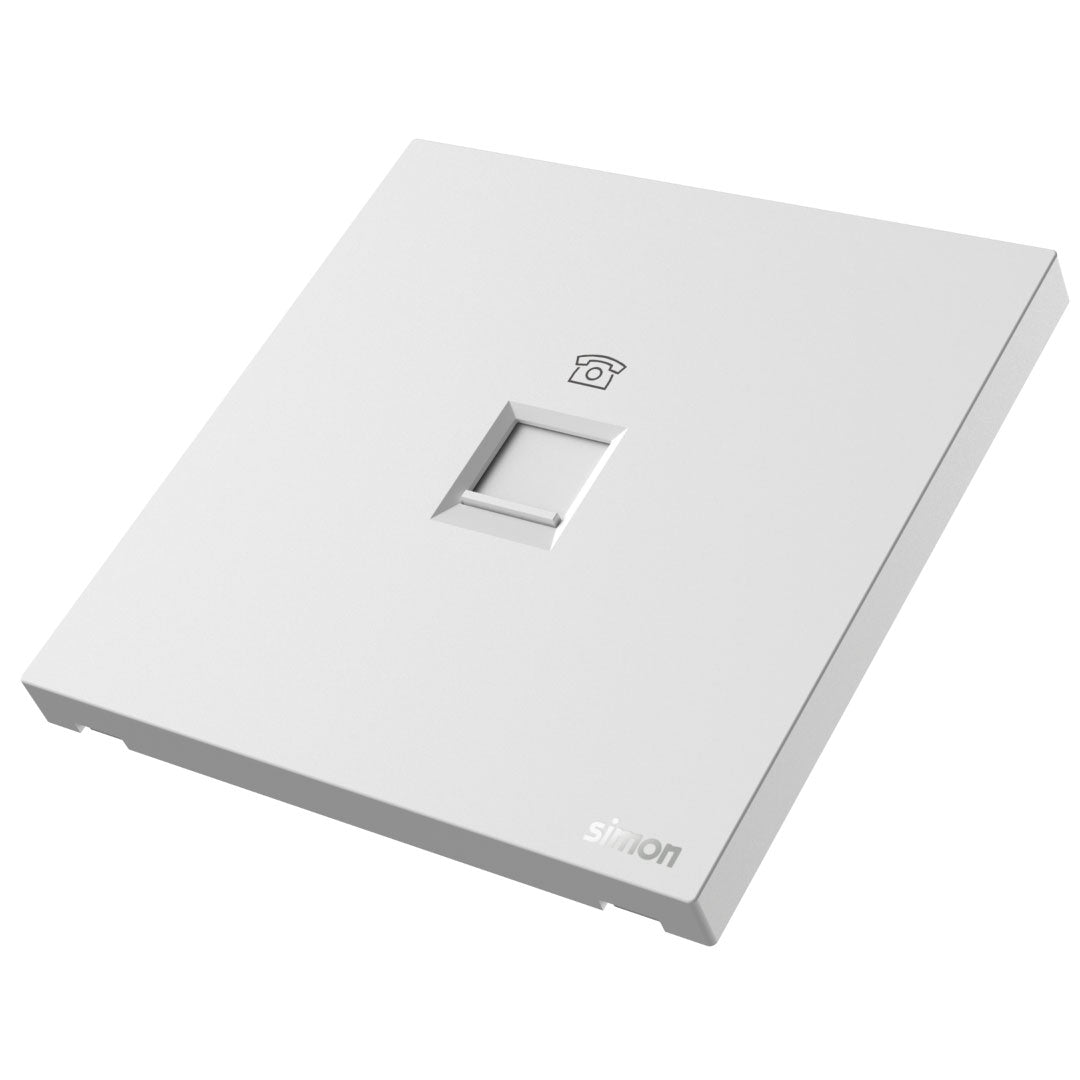 Simon 1G Telephone Outlet M7 Air Series-White