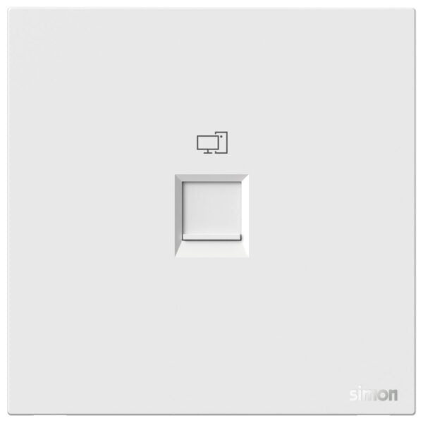 Simon 1G Data Outlet Cat6 M7 Air Series-White