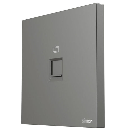 Simon 1G Data Outlet Cat6 M7 Air Series-Grey