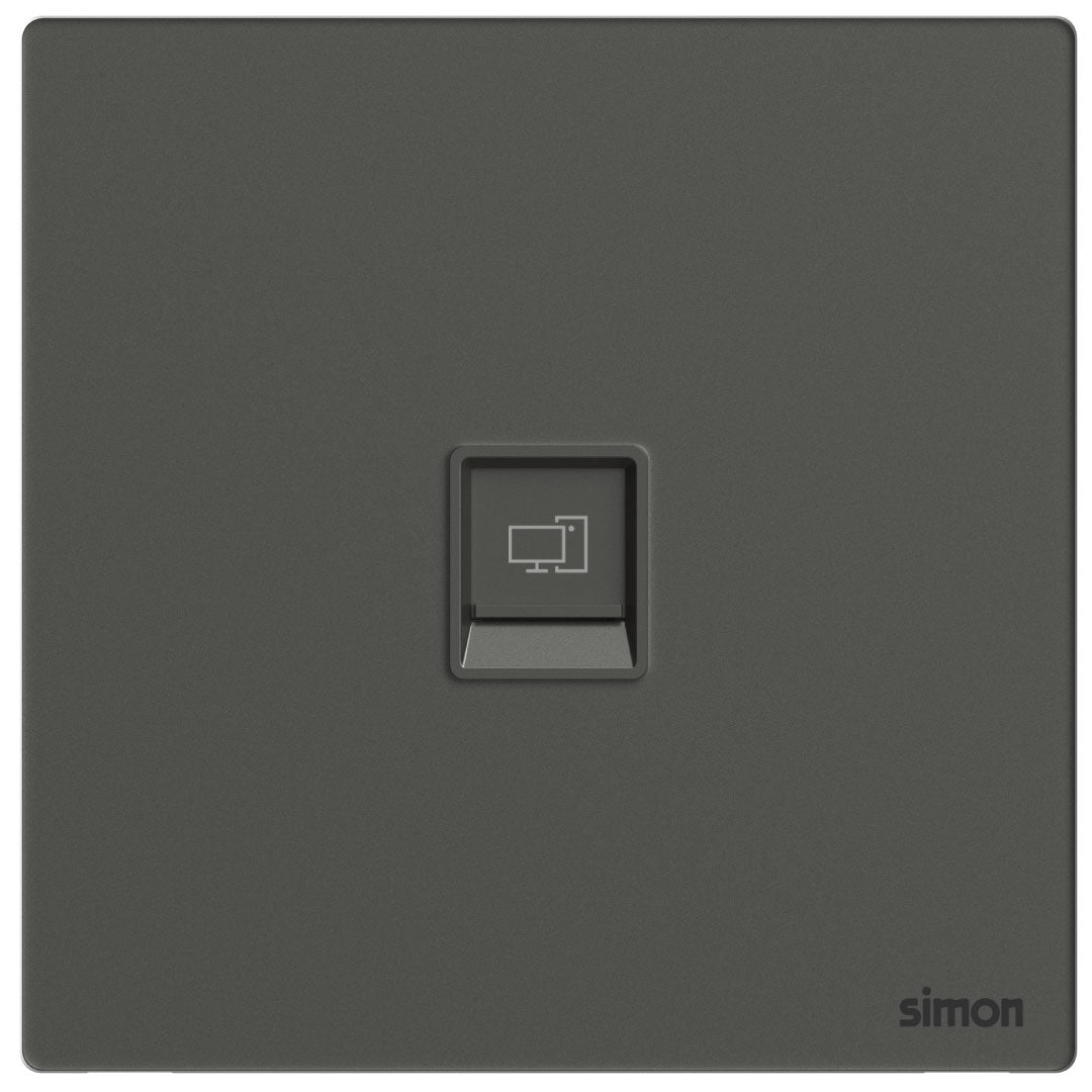 Simon 1G Telephone Outlet M7-Gem Series