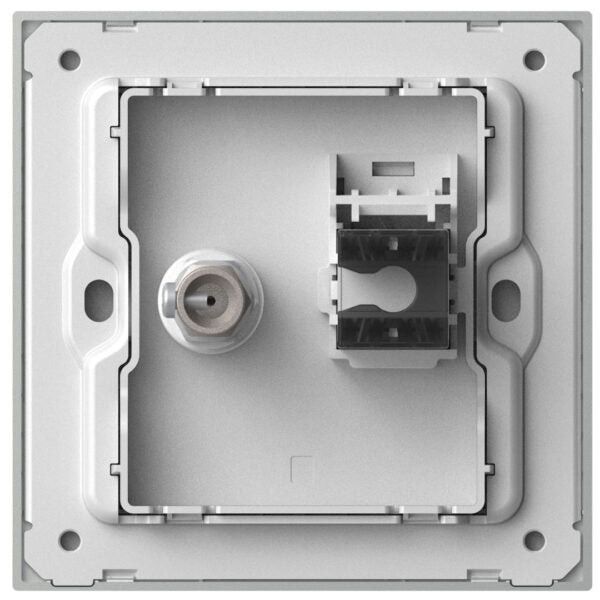 Simon TV & Data Outlet Cat6 M7 Air Series-White