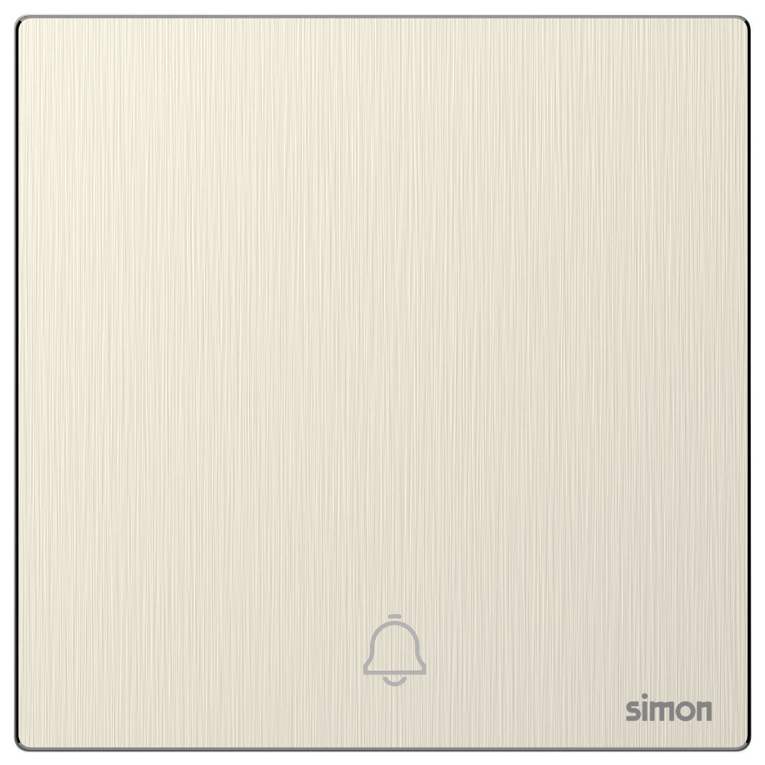 Simon 1G Doorbell Switch M7-Metal Series