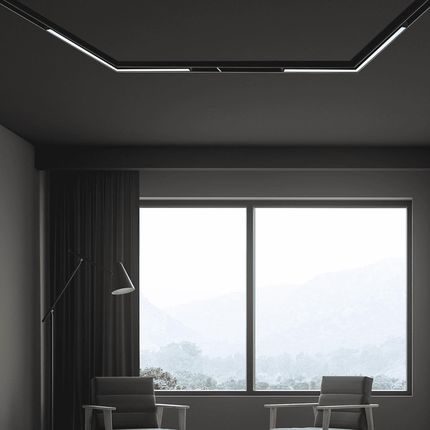 L Corner Straight 24w Magnetic SMD Linear Light