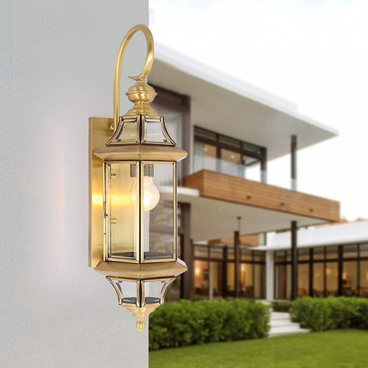 European Style Classic Brass Wall Lamp